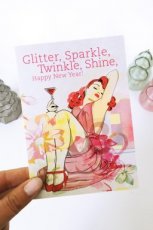 Lady Glitter Glitter, sparkle, twinkle, shine, Happy New Year!